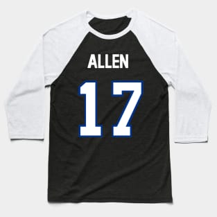 Josh Allen Jersey Shirt Buffalo Bills T-Shirt Baseball T-Shirt